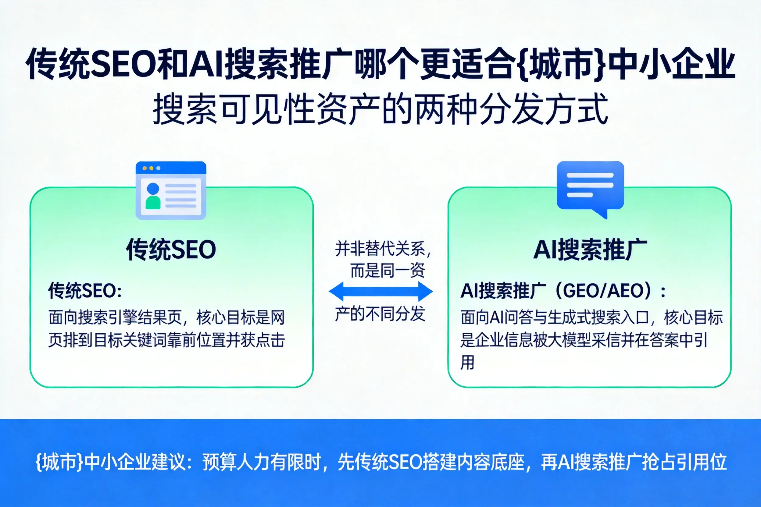 传统SEO和AI搜索推广哪个更适合邵阳中小企业