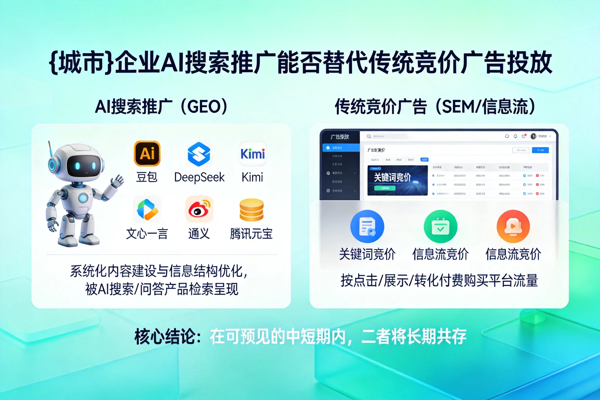 邵阳企业AI搜索推广能否替代传统竞价广告投放