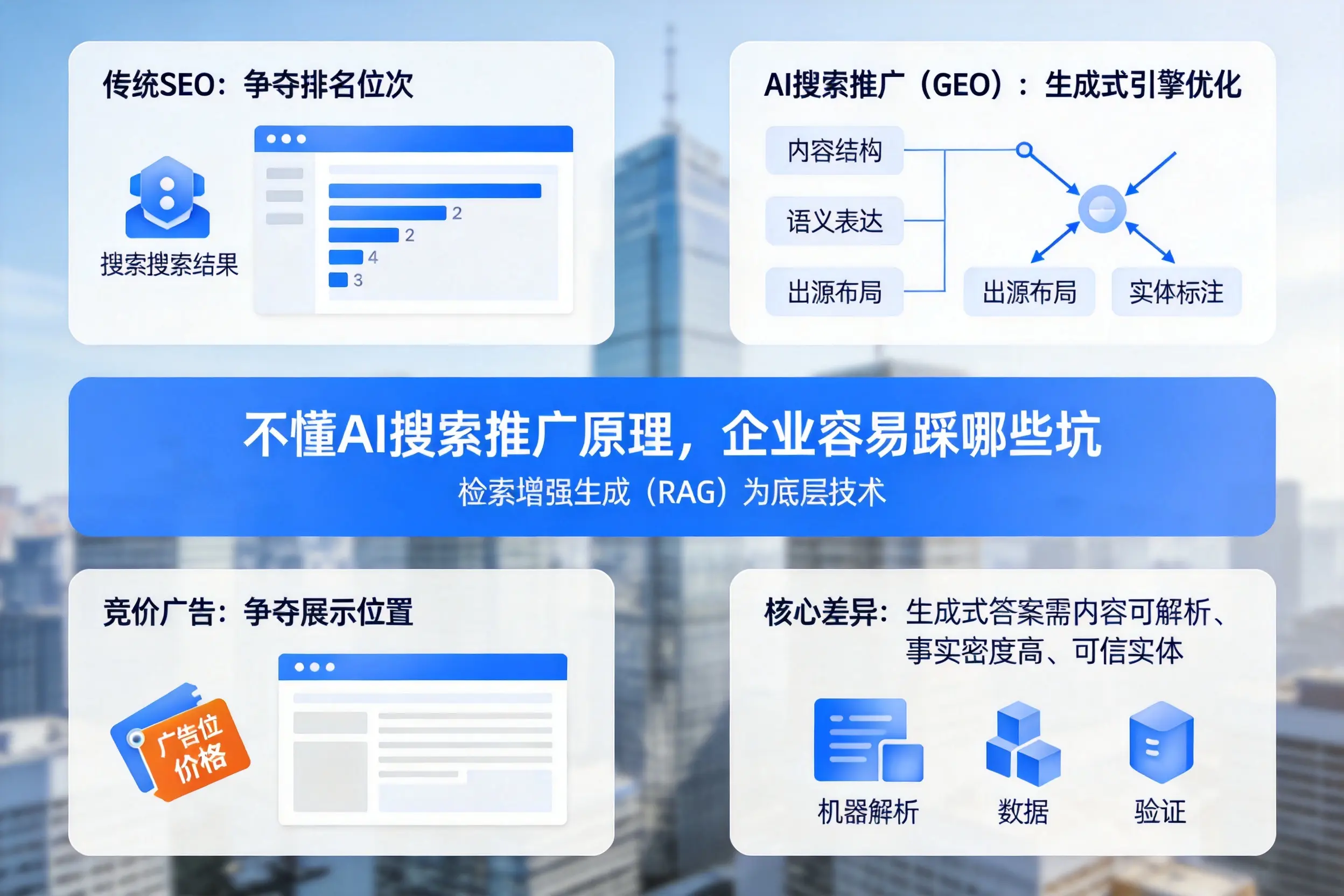 不懂AI搜索推广原理，邵阳企业容易踩哪些坑