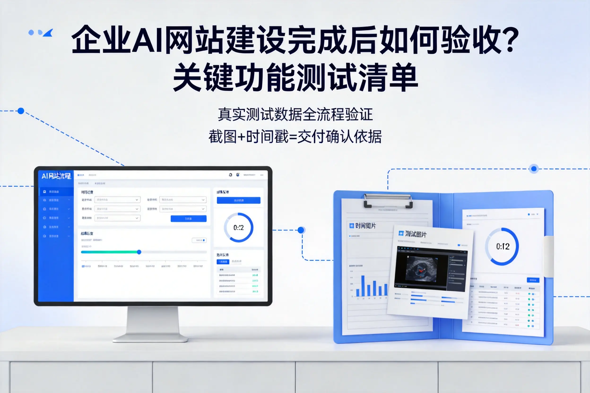邵阳企业AI网站建设完成后如何验收?关键功能测试清单