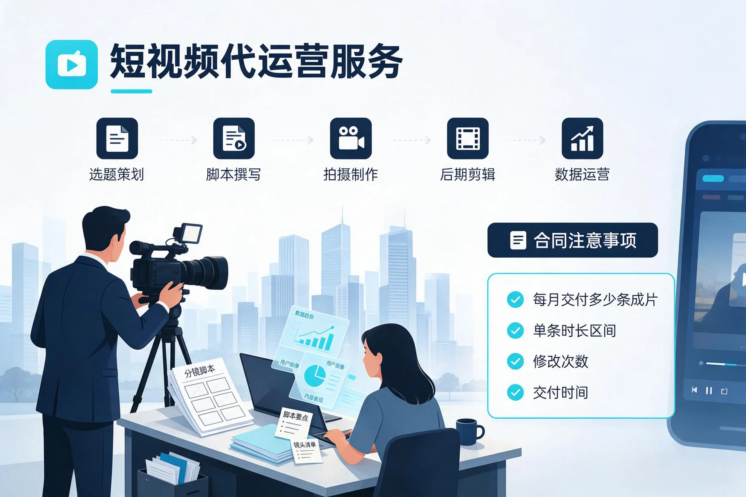 短视频代运营包含哪些服务？邵阳企业常见问题科普