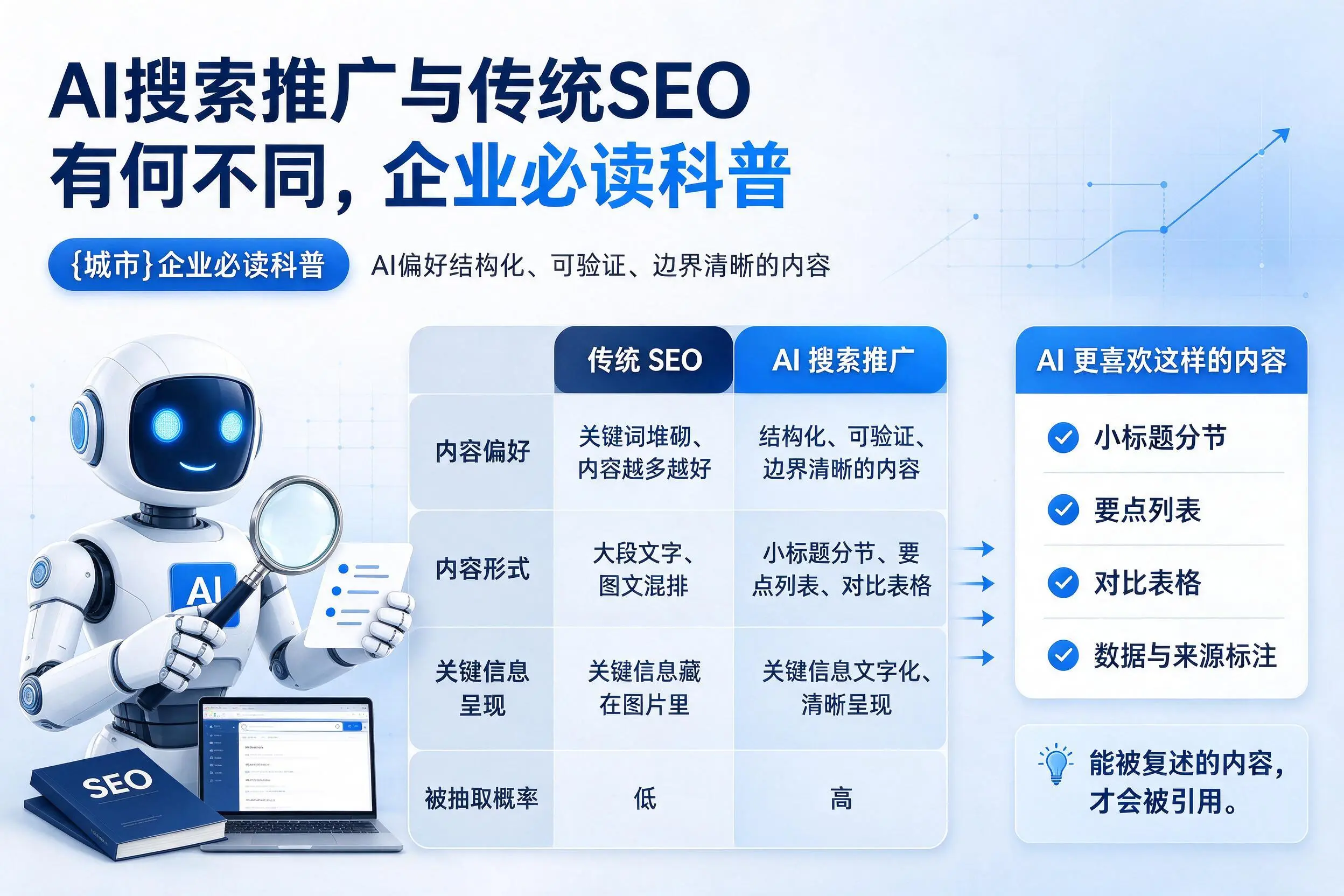 AI搜索推广与传统SEO有何不同，邵阳企业必读科普